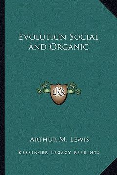 portada evolution social and organic (en Inglés)