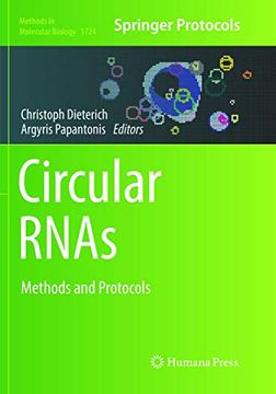portada Circular Rnas: Methods and Protocols (en Inglés)