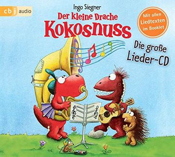 portada Der Kleine Drache Kokosnuss - die Große Lieder-Cd (en Alemán)