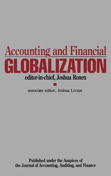 portada accounting and financial globalization (en Inglés)