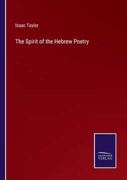portada The Spirit of the Hebrew Poetry