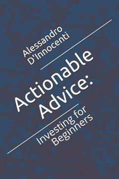 portada Actionable Advice: : Investing for Beginners (en Inglés)