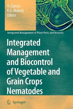 portada integrated management and biocontrol of vegetable and grain crops nematodes (en Inglés)