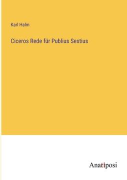 portada Ciceros Rede für Publius Sestius (en Alemán)