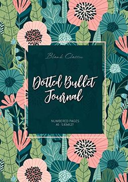 portada Dotted Bullet Journal: Medium a5 - 5. 83X8. 27 (Meadow Flowers) 