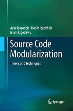 portada Source Code Modularization: Theory and Techniques (en Inglés)