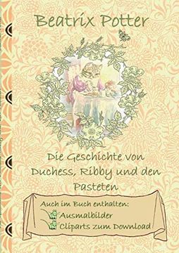 portada Die Geschichte von Duchess, Ribby und den Pasteten (Inklusive Ausmalbilder und Cliparts zum Download) 