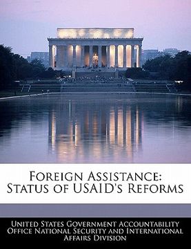 portada foreign assistance: status of usaid's reforms (en Inglés)