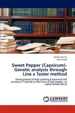 portada sweet pepper (capsicum)- genetic analysis through line x tester method (en Inglés)