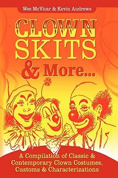 portada clown skits & more... (en Inglés)