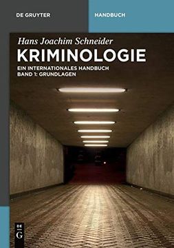 portada Hans Joachim Schneider: Kriminologie / Grundlagen
