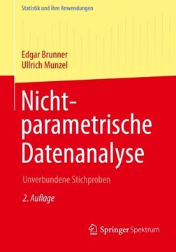 portada Nichtparametrische Datenanalyse: Unverbundene Stichproben (Statistik und ihre Anwendungen) (German Edition)