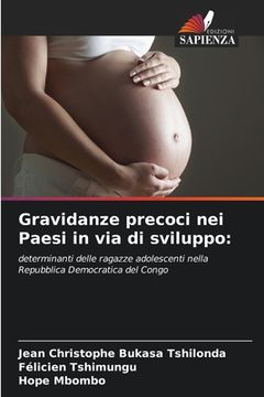 portada Gravidanze precoci nei Paesi in via di sviluppo (in Italian)