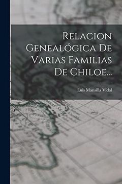 portada Relacion Genealógica de Varias Familias de Chiloe.