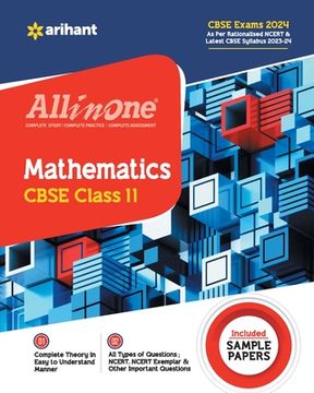 portada All In One Class 11th Mathematics for CBSE Exam 2024 (en Inglés)