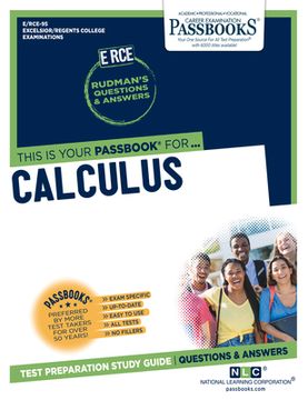 portada Calculus (Rce-95): Passbooks Study Guide Volume 95 (en Inglés)