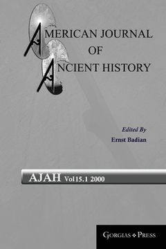 portada American Journal of Ancient History 15.1 (en Inglés)