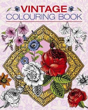 portada Vintage Colouring Book (en Inglés)