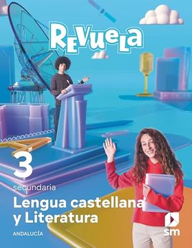 portada Lengua Castellana y Literatura. 3 Secundaria. Revuela. Andalucía