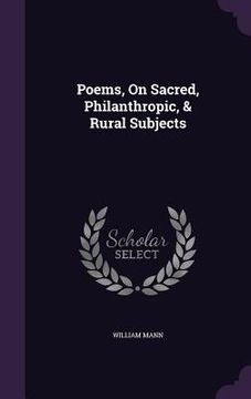 portada Poems, On Sacred, Philanthropic, & Rural Subjects
