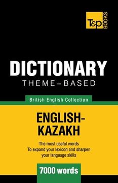 portada Theme-based dictionary British English-Kazakh - 7000 words