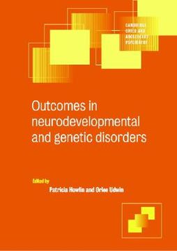 portada outcomes in neurodevelopmental and genetic disorders (en Inglés)