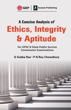 portada A Concise Analysis of Ethics, Integrity and Aptitude (in English)