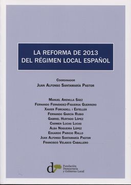 portada La Reforma de 2013 del Regimen Local Español