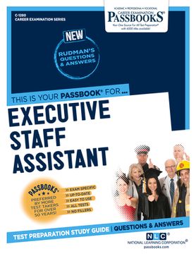 portada Executive Staff Assistant (C-1280): Passbooks Study Guide Volume 1280 (en Inglés)