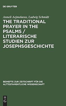 portada The Traditional Prayer in the Psalms (en Alemán)