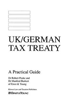 portada uk / german tax treaty, a practicle guide (en Inglés)