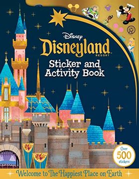 portada Disneyland Parks Sticker and Activity Book: With Over 500 Stickers (en Inglés)