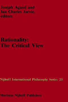 portada rationality: the critical view