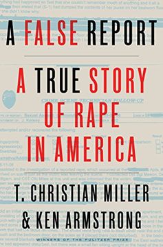 portada A False Report: A True Story of Rape in America (in English)