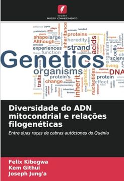 portada Diversidade do adn Mitocondrial e Relações Filogenéticas (en Portugués)