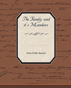 portada the family and it's members (en Inglés)