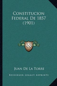 portada Constitucion Federal de 1857 (1901)
