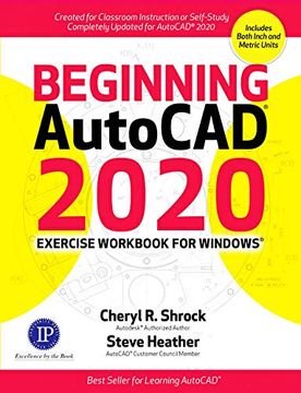 portada Beginning Autocad 2020 Exercise Workbook (en Inglés)