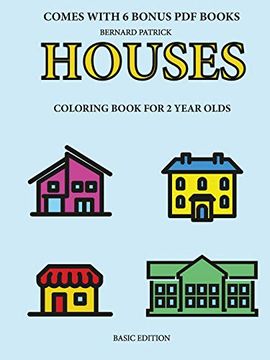 portada Coloring Books for 2 Year Olds (Houses) (in English)