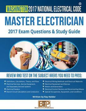 portada Washington 2017 Master Electrician Study Guide (en Inglés)