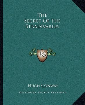 portada the secret of the stradivarius (en Inglés)