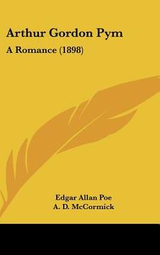 portada arthur gordon pym: a romance (1898)
