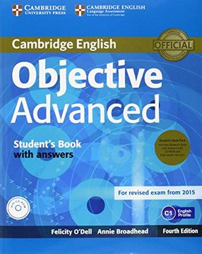 portada Objective Advanced Student's Book Pack (Student's Book With Answers With Cd-Rom and Class Audio cds (2)) Fourth Edition (en Inglés)