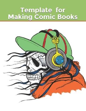 portada Template For Making Comic Books (en Inglés)