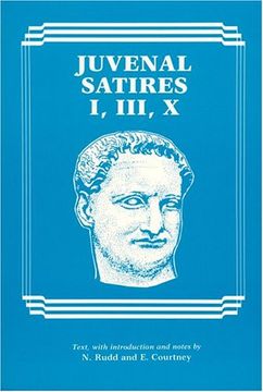 portada Juvenal Satires i, Iii, x (in Latin)