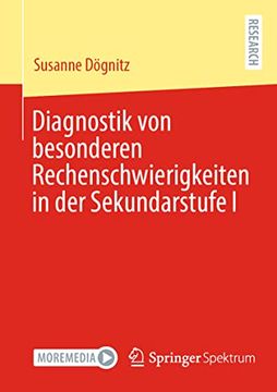 portada Diagnostik Von Besonderen Rechenschwierigkeiten in Der Sekundarstufe I (en Alemán)