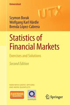 portada statistics of financial markets: exercises and solutions (en Inglés)