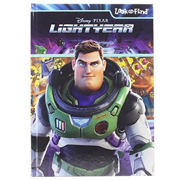 portada Disney Pixar Lightyear - Buzz Lightyear Look and Find Activity Book - pi Kids (en Inglés)