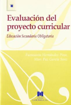 portada Evaluación del Proyecto Curricular de Educación Secundaria Obligatoria (in Spanish)