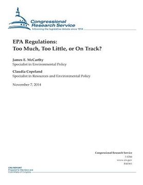 portada EPA Regulations: Too Much, Too Little, or On Track? (en Inglés)